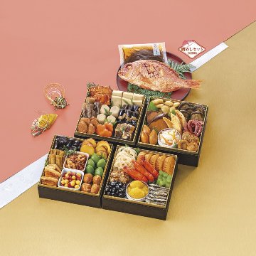 2026年お歳暮特集 カモ井 おせちセット 飛翔 【全国送料込み】(沖縄・離島など一部地域は別途)の画像