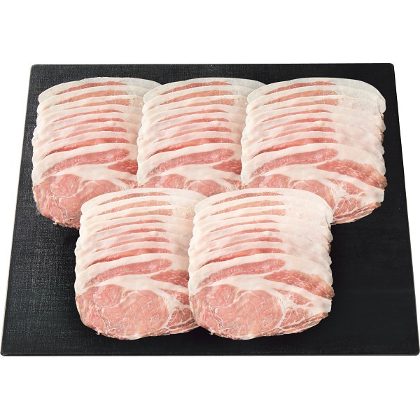2026年お歳暮特別企画 山形豚　ロース　しゃぶしゃぶ用（５５０ｇ） 【全国送料無料】(沖縄・離島は別途)の画像