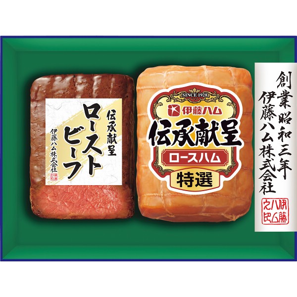 2026年お歳暮特別企画 伊藤ハム　伝承献呈　ローストビーフ＆ロースハムギフト  ＴＯＲ－４３ 【全国送料無料】(沖縄・離島は別途)の画像