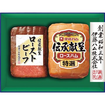 2026年お歳暮特別企画 伊藤ハム　伝承献呈　ローストビーフ＆ロースハムギフト  ＴＯＲ－４３ 【全国送料無料】(沖縄・離島は別途)の画像