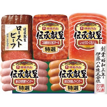 2026年お歳暮特別企画 伊藤ハム　伝承献呈　ローストビーフ＆ハムギフト  ＴＯＲ－４０ 【全国送料無料】(沖縄・離島は別途)の画像