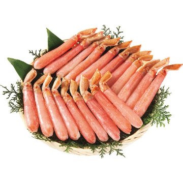 2026年お歳暮特別企画 北海道産　生大ずわいがに脚ポーション（５００ｇ） 【全国送料無料】(沖縄・離島は別途)の画像