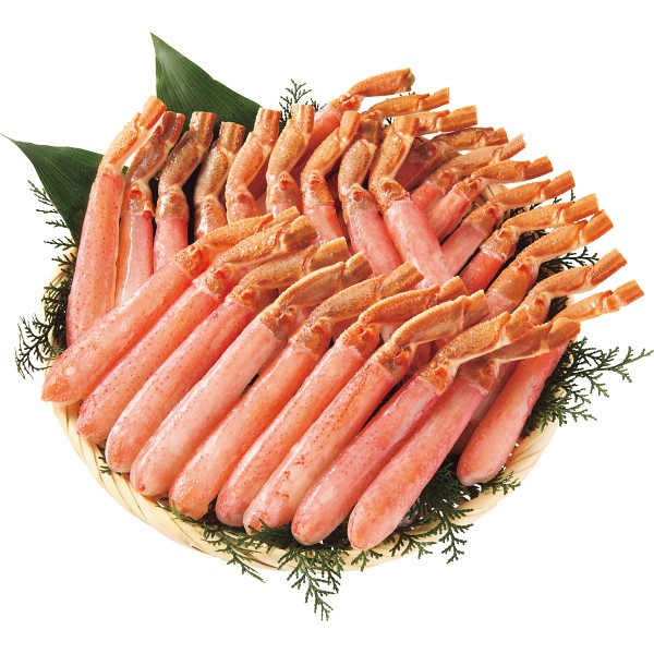 2026年お歳暮特別企画 北海道産　生大ずわいがに脚ポーション（１ｋｇ） 【全国送料無料】(沖縄・離島は別途)の画像