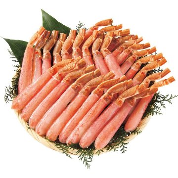 2026年お歳暮特別企画 北海道産　生大ずわいがに脚ポーション（１ｋｇ） 【全国送料無料】(沖縄・離島は別途)の画像