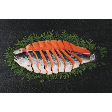 2026年お歳暮特別企画 宮城県産　伊達のぎん　新巻銀鮭姿切身（１．３ｋｇ） 【全国送料無料】(沖縄・離島は別途)の画像