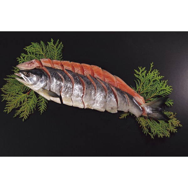 2026年お歳暮特別企画 北海道産　新巻鮭姿切身（１．４ｋｇ） 【全国送料無料】(沖縄・離島は別途)の画像