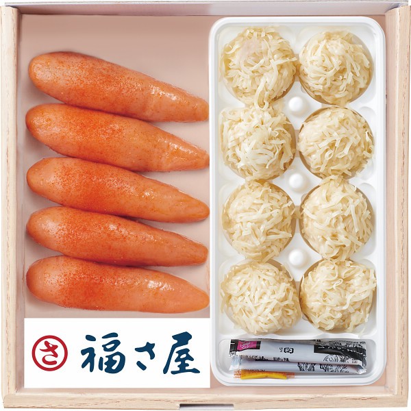 2026年お歳暮特別企画 福さ屋　辛子めんたい・いかしゅうまいセット 【全国送料無料】(沖縄・離島は別途)の画像