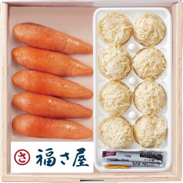 2026年お歳暮特別企画 福さ屋　辛子めんたい・いかしゅうまいセット 【全国送料無料】(沖縄・離島は別途)の画像