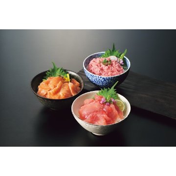 2026年お歳暮特別企画 魚屋さんが作った３種の海鮮丼の具セット 【全国送料無料】(沖縄・離島は別途)の画像