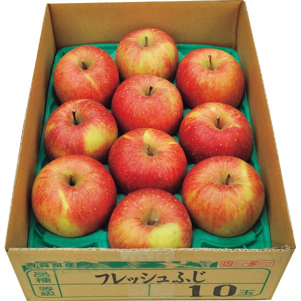 2026年お歳暮特別企画 青森県産　葉とらずサンふじ（２．８ｋｇ） 【全国送料無料】(沖縄・離島は別途)の画像