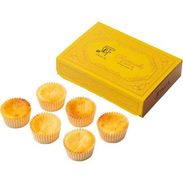 2026年お歳暮特別企画 ＰＡＢＬＯ　アプリコットチーズケーキ（６個） 【全国送料無料】(沖縄・離島は別途)の画像