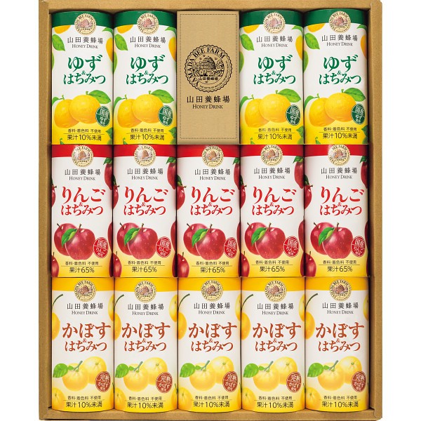 2026年お歳暮特別企画 山田養蜂場　ハニードリンク３種詰合せ（１４本）  ＨＤ－ＹＡＫ３０Ａ 【送料込】(沖縄・離島は別途)の画像