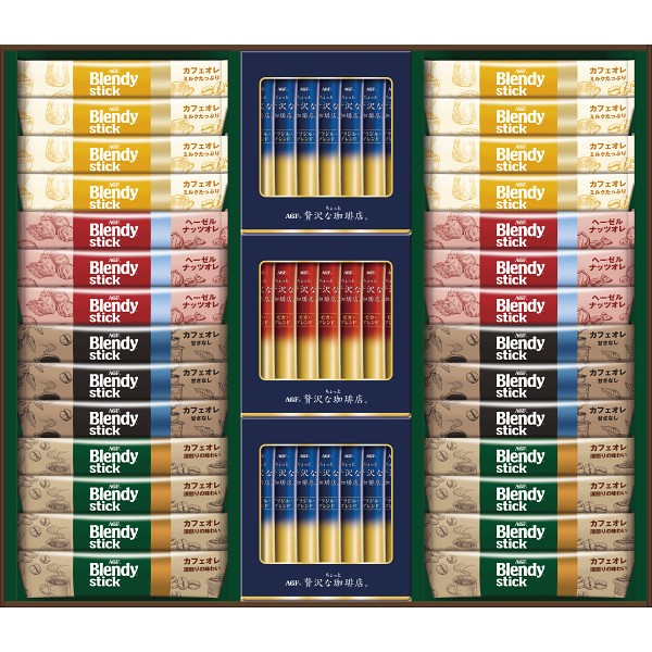 2026年お歳暮特別企画 ＡＧＦ　スティックカフェオレ＆ブラックアソートギフト  ＢＺＴ－５０　　 【送料込】(沖縄・離島は別途)の画像