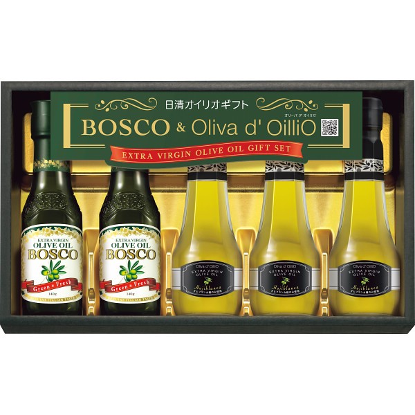 2026年お歳暮特別企画 ボスコ＆オリーバデオイリオＥＸＶオリーブオイルギフト  ＢＬー３０ 【送料込】(沖縄・離島は別途)の画像