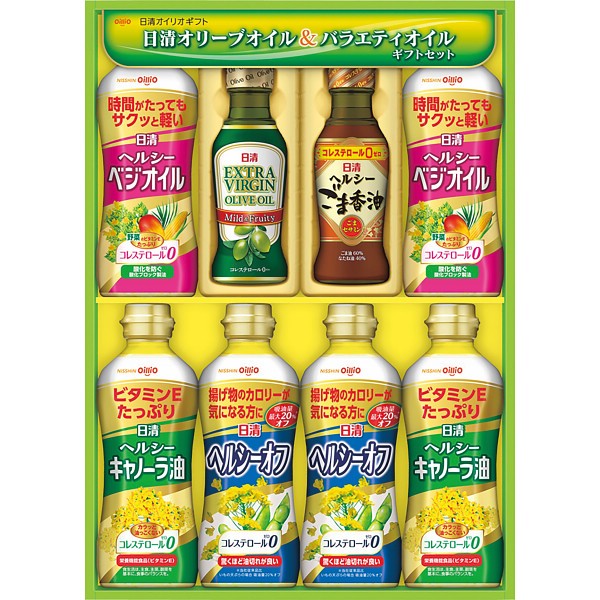 2026年お歳暮特別企画 日清　オイルバラエティギフト  ＯＶ－４０Ａ 【送料込】(沖縄・離島は別途)の画像