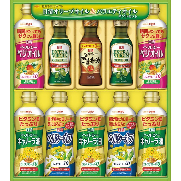 2026年お歳暮特別企画 日清　オイルバラエティギフト  ＯＶ－５０Ａ 【送料込】(沖縄・離島は別途)の画像