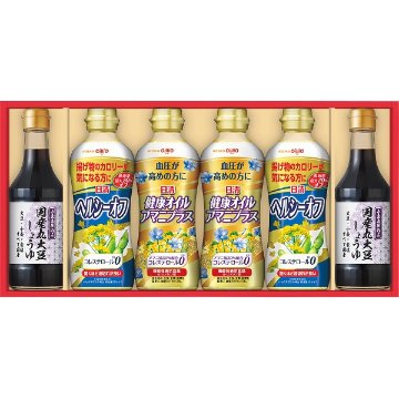 2026年お歳暮特別企画 日清　バラエティオイル＆丸大豆しょうゆギフト  ＳＯＴー３０Ａ 【送料込】(沖縄・離島は別途)の画像