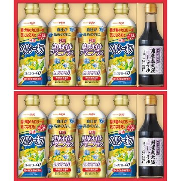 2026年お歳暮特別企画 日清　バラエティオイル＆丸大豆しょうゆギフト  ＳＯＴー５０ＷＡ　　　　　　　　　 【送料込】(沖縄・離島は別途)の画像