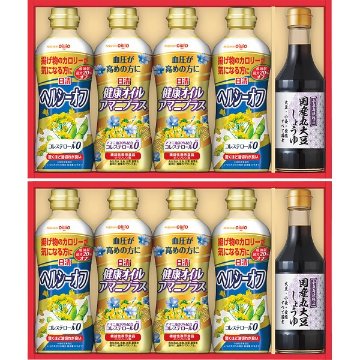 2026年お歳暮特別企画 日清　バラエティオイル＆丸大豆しょうゆギフト  ＳＯＴー５０ＷＡ　　　　　　　　　 【送料込】(沖縄・離島は別途)の画像