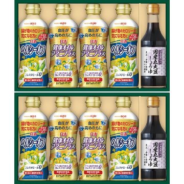 2026年お歳暮特別企画 日清　バラエティオイル＆丸大豆しょうゆギフト  ＳＯＴー５０ＷＡ　　　　　　　　　 【送料込】(沖縄・離島は別途)の画像