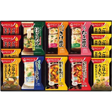 2026年お歳暮特別企画 アマノフーズ　バラエティギフト（１４食）  ３０ＳＨＡ２ 【送料込】(沖縄・離島は別途)の画像