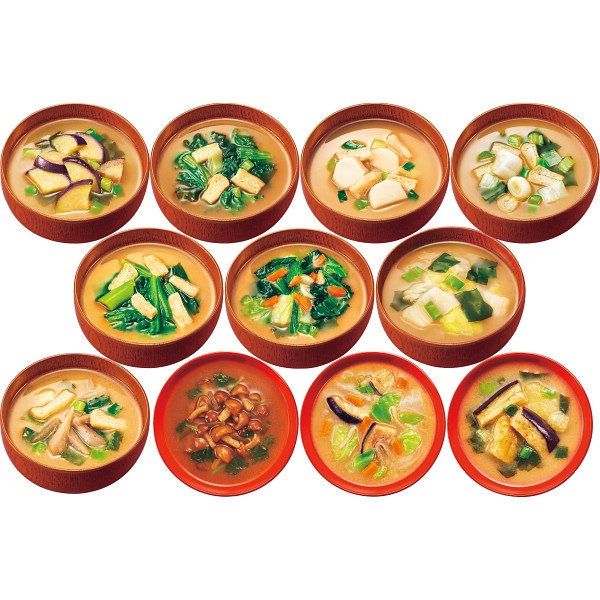 2026年お歳暮特別企画 アマノフーズ　フリーズドライ　みそ汁ギフト（３０食）  ４０ＳＨＡ　　　　　　　　　　　 【送料込】(沖縄・離島は別途)の画像