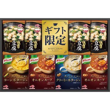 2026年お歳暮特別企画 味の素　クノールスープ＆味噌汁ギフト  ＫＦＤー３０Ｄ　　 【送料込】(沖縄・離島は別途)の画像