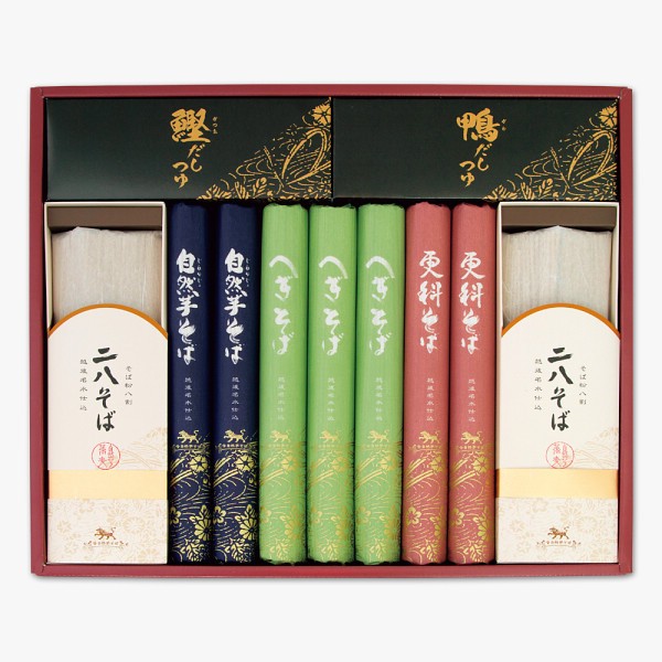 2026年お歳暮特別企画 自然芋そば　そば・つゆ詰合せ  ＫＪ５０Ｎ 【送料込】(沖縄・離島は別途)の画像