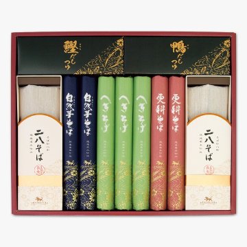 2026年お歳暮特別企画 自然芋そば　そば・つゆ詰合せ  ＫＪ５０Ｎ 【送料込】(沖縄・離島は別途)の画像