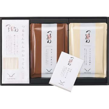 2026年お歳暮特別企画 つるとんたん　かけ・カレー・クリームのおうどん（３人前）  ＫＨ－０２ 【送料込】(沖縄・離島は別途)の画像