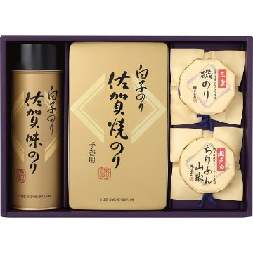 2026年お歳暮特別企画 白子のり＆磯じまん　のり・佃煮詰合せ  いそ－３０Ｚ 【送料込】(沖縄・離島は別途)の画像