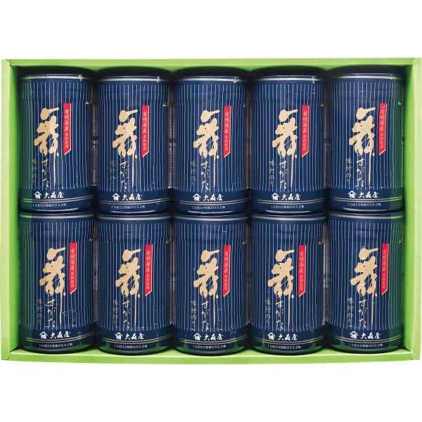 2026年お歳暮特別企画 大森屋　舞すがた味付のり卓上詰合せ  ＮＡー５０Ｇ 【送料込】(沖縄・離島は別途)の画像