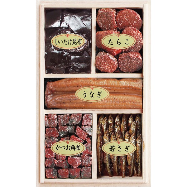 2026年お歳暮特別企画 新橋玉木屋　特選佃煮５種入  １５１９５ 【送料込】(沖縄・離島は別途)の画像