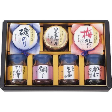 2026年お歳暮特別企画 磯じまん　ご飯のお供瓶詰セット  ＭＴ－３０ 【送料込】(沖縄・離島は別途)の画像