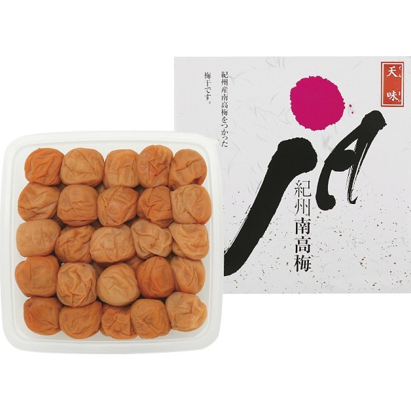 2026年お歳暮特別企画 紀州南高梅　うす塩味天味梅干（４００ｇ）  ２１６２５１８ 【送料込】(沖縄・離島は別途)の画像