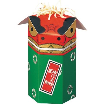 2026年お歳暮特別企画 榮太樓飴　お獅子　緑  ４５１ 【送料込】(沖縄・離島は別途)の画像
