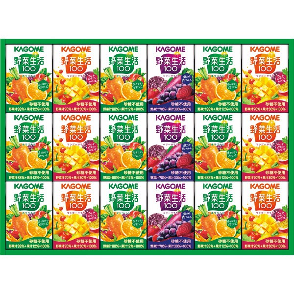2026年お歳暮特別企画 カゴメ　小容量　野菜飲料ギフト（１８本）  ＳＹＪ－１５Ｇ 【送料込】(沖縄・離島は別途)の画像