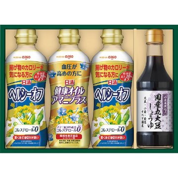 2026年お歳暮特別企画 日清　バラエティオイル＆丸大豆しょうゆギフト  ＳＯＴー２０Ａ 【送料込】(沖縄・離島は別途)の画像