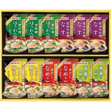 2026年お歳暮特別企画 マルトモ　鰹節屋のこだわり椀（１２食）  ＭＳ－２０Ｆ 【送料込】(沖縄・離島は別途)の画像