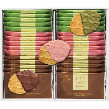 2026年お歳暮特別企画 ｔｈｅ　ｓｗｅｅｔｓ　チョコワッフルクッキー（３０枚）  ＴＷＣ－２０ 【送料込】(沖縄・離島は別途)の画像