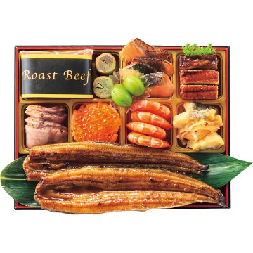 2027年おせち特別企画 鰻オードブル【極御膳】一段重 【全国送料無料】(沖縄・離島は別途)の画像