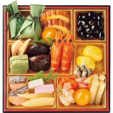 2027年おせち特別企画 奥城崎シーサイドホテル二段重 【全国送料無料】(沖縄・離島は別途)の画像