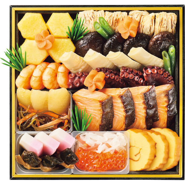2027年おせち特別企画 京・料亭わらびの里　和洋料亭おせち三段重 【全国送料無料】(沖縄・離島は別途)の画像