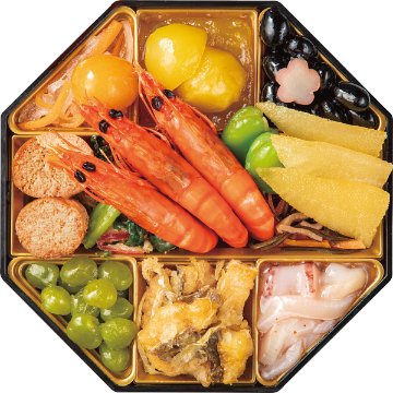 2027年おせち特別企画 和洋おせち【八角】三段重 【全国送料無料】(沖縄・離島は別途)の画像