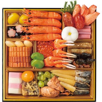 2027年おせち特別企画 百品目和洋中おせち【百福】四段重 【全国送料無料】(沖縄・離島は別途)の画像