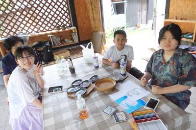 図画をスキャン・オリジナル高耐久タイル【自宅用】の画像