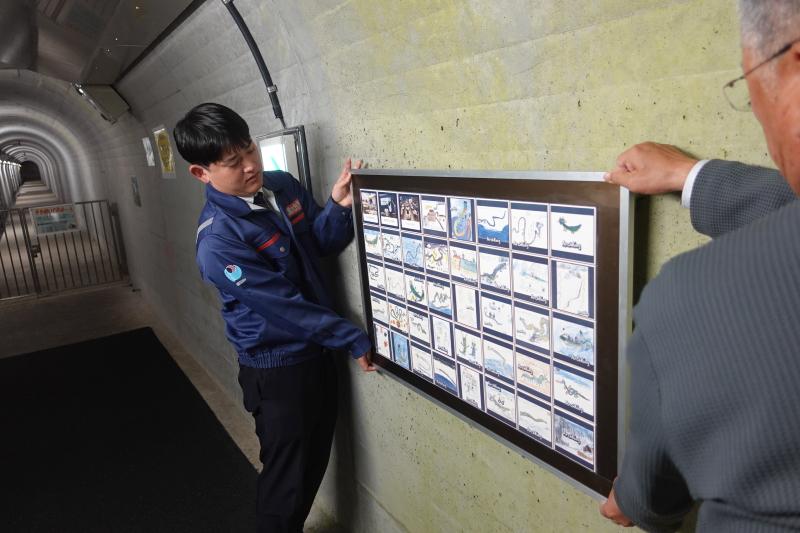 図画をスキャン・オリジナル高耐久タイル【自宅用】の画像