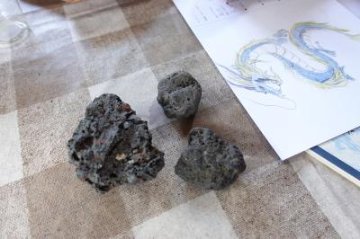 図画をスキャン・オリジナル高耐久タイル【自宅用】の画像