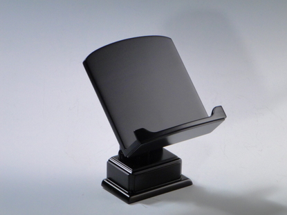 黒檀（調）見台 三．五寸 前部に過去帳押さえ付き の画像