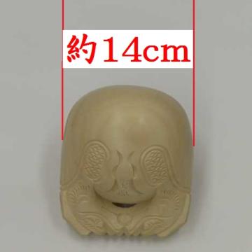 木魚 本楠製 4.5寸(K印) （中国産）画像